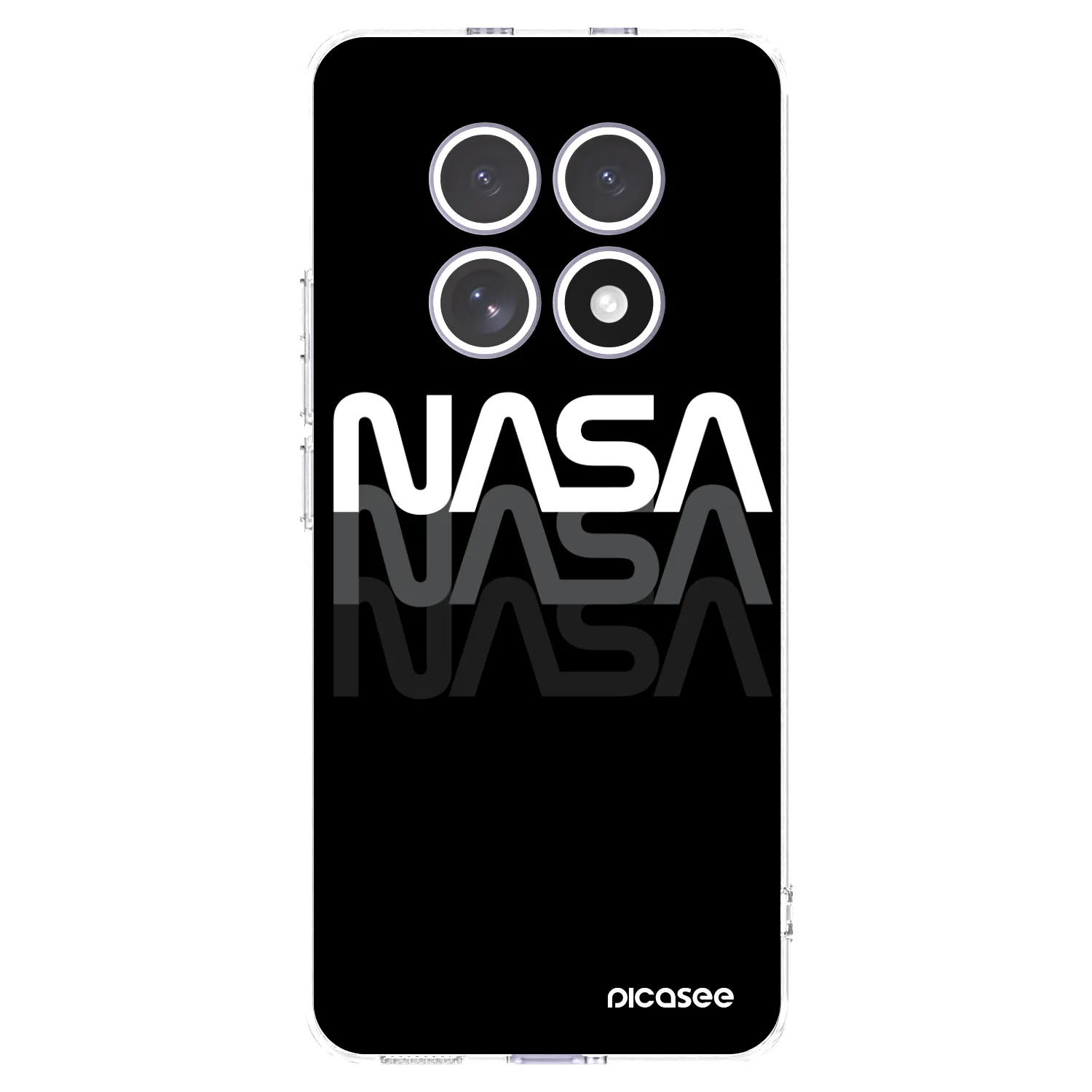 Picasee silikonski prozorni ovitek za Xiaomi Redmi Note 15 - NASA Triple