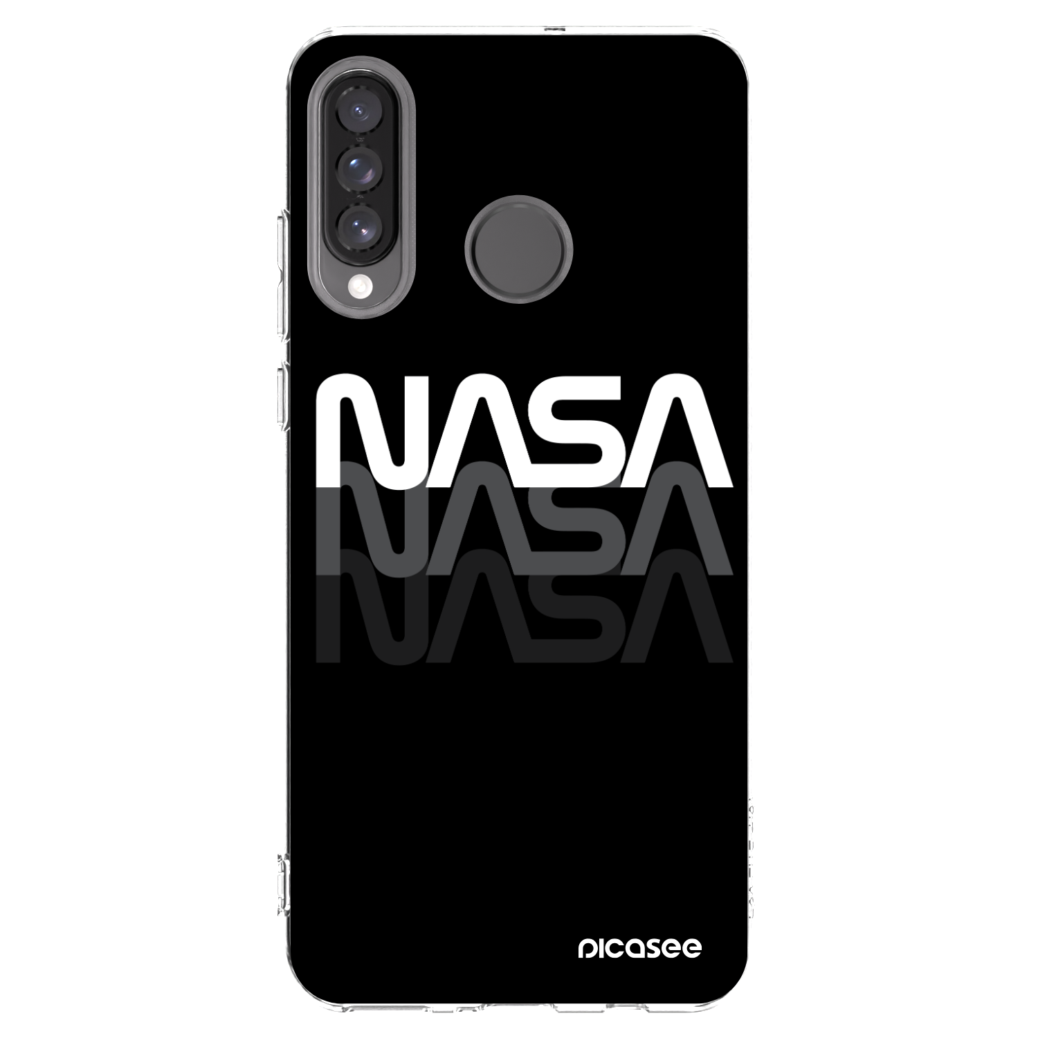 Picasee silikonski prozorni ovitek za Huawei P30 Lite - NASA Triple