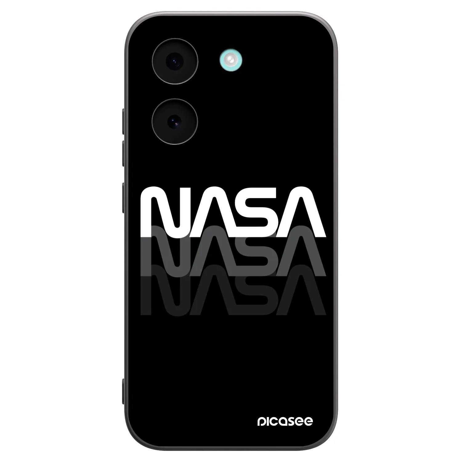 Picasee silikonski črni ovitek za Xiaomi Poco X8 Pro - NASA Triple