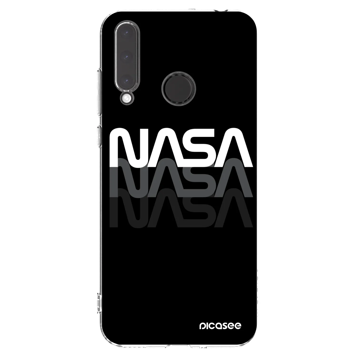 Picasee silikonski prozorni ovitek za Honor 20 Lite - NASA Triple