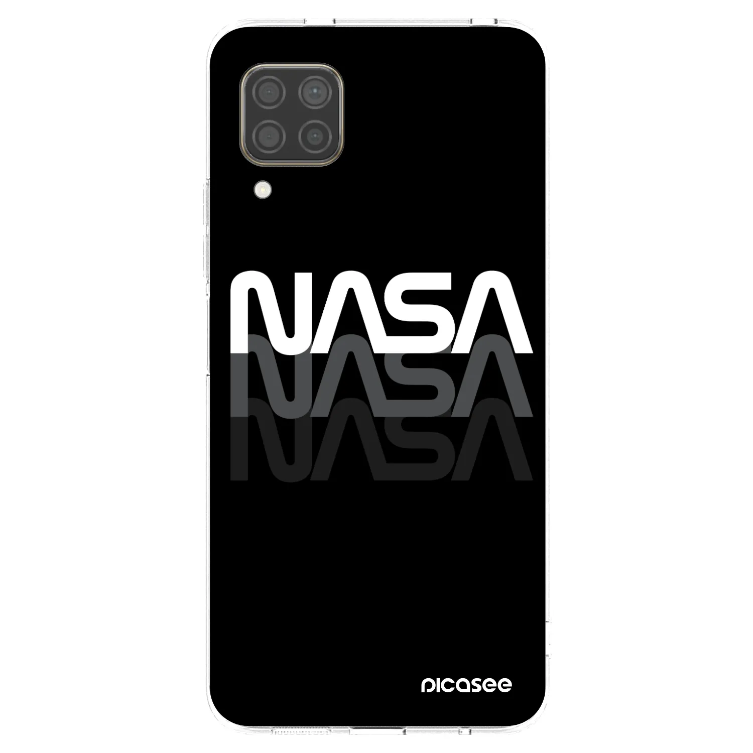 Picasee silikonski prozorni ovitek za Huawei P40 Lite - NASA Triple