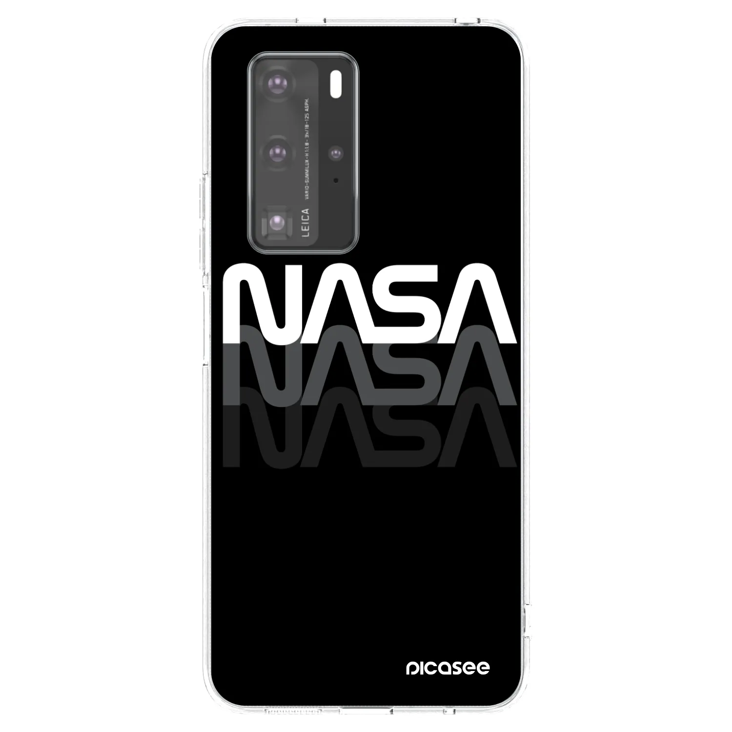 Picasee silikonski prozorni ovitek za Huawei P40 Pro - NASA Triple