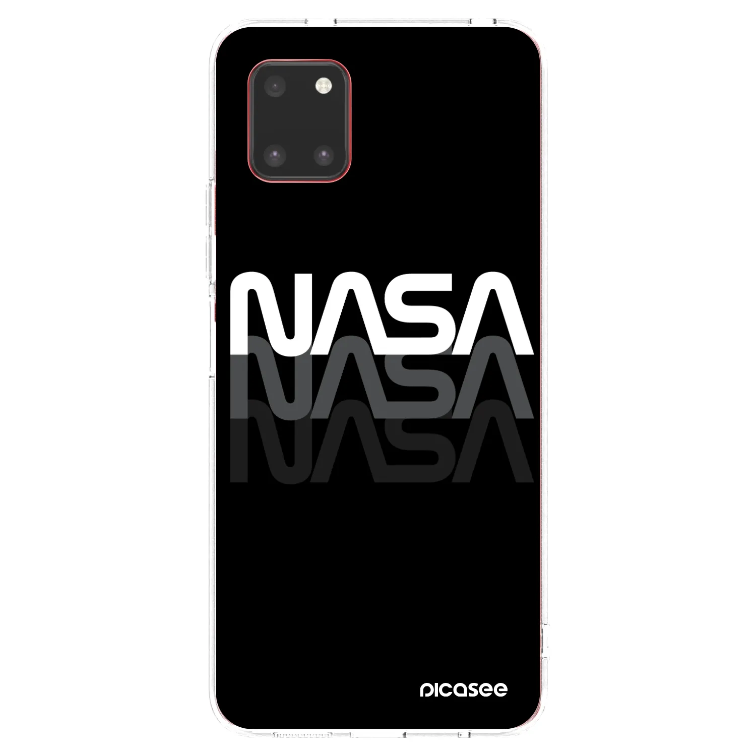 Picasee silikonski prozorni ovitek za Samsung Galaxy Note 10 Lite N770F - NASA Triple