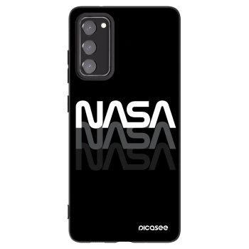 Picasee silikonski črni ovitek za Samsung Galaxy S20 FE - NASA Triple