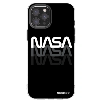 Picasee silikonski prozorni ovitek za Apple iPhone 12 Pro Max - NASA Triple