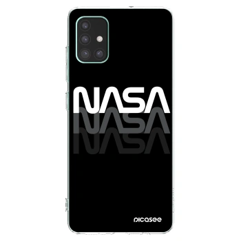 Picasee silikonski prozorni ovitek za Samsung Galaxy M51 M515F - NASA Triple