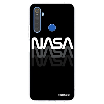 Picasee silikonski prozorni ovitek za Realme 5 - NASA Triple