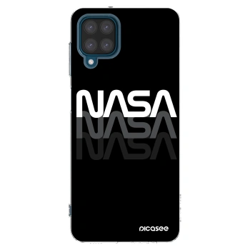 Picasee silikonski prozorni ovitek za Samsung Galaxy A12 A125F - NASA Triple