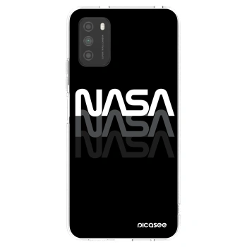 Picasee silikonski prozorni ovitek za Xiaomi Poco M3 - NASA Triple