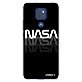 Picasee silikonski prozorni ovitek za Motorola Moto G9 Play - NASA Triple