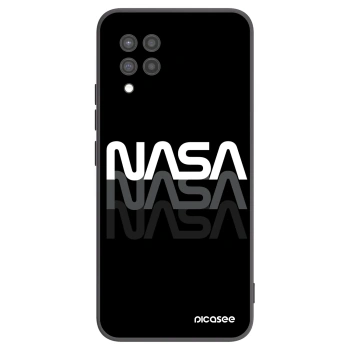 Picasee silikonski črni ovitek za Samsung Galaxy A42 A426B - NASA Triple