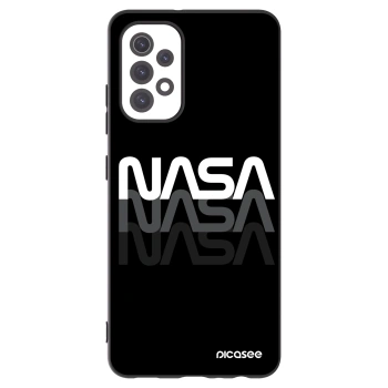Picasee silikonski črni ovitek za Samsung Galaxy A32 5G A326B - NASA Triple