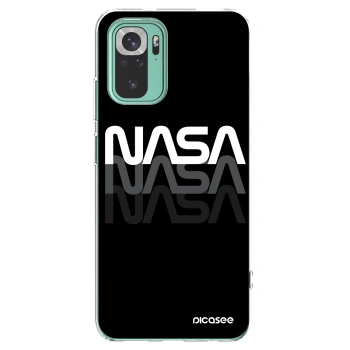 Picasee silikonski prozorni ovitek za Xiaomi Redmi Note 10 Pro - NASA Triple