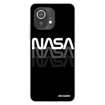 Picasee silikonski prozorni ovitek za Xiaomi Mi 11 - NASA Triple