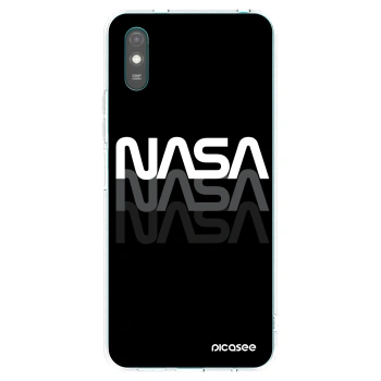 Picasee silikonski prozorni ovitek za Xiaomi Redmi 9AT - NASA Triple
