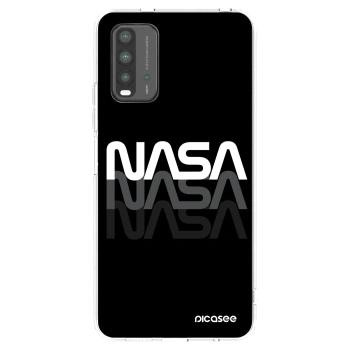 Picasee silikonski črni ovitek za Xiaomi Redmi 9T - NASA Triple