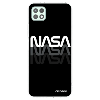 Picasee silikonski prozorni ovitek za Samsung Galaxy A22 A226B 5G - NASA Triple