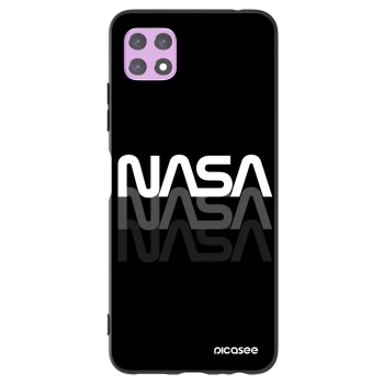 Picasee silikonski črni ovitek za Samsung Galaxy A22 A226B 5G - NASA Triple