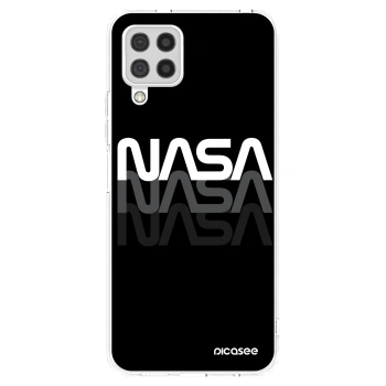 Picasee silikonski prozorni ovitek za Samsung Galaxy A22 A225F 4G - NASA Triple