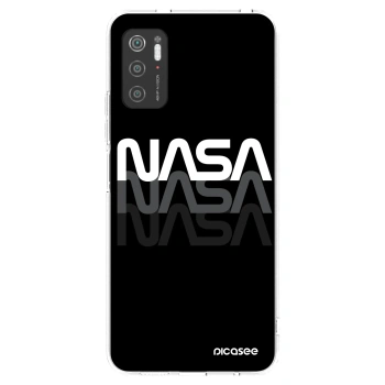 Picasee silikonski prozorni ovitek za Xiaomi Poco M3 Pro 5G - NASA Triple