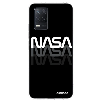 Picasee silikonski prozorni ovitek za Realme 8 5G - NASA Triple