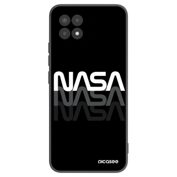 Picasee silikonski črni ovitek za Realme 8i - NASA Triple