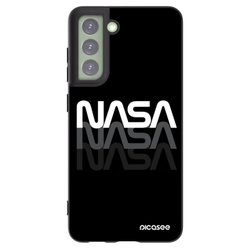 Picasee silikonski črni ovitek za Samsung Galaxy S21 FE 5G - NASA Triple