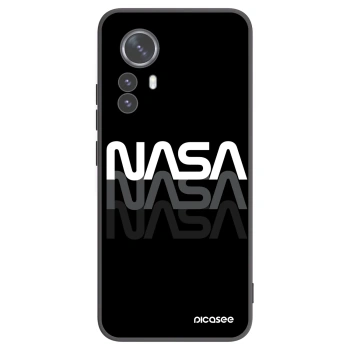 Picasee silikonski črni ovitek za Xiaomi 12 Pro - NASA Triple