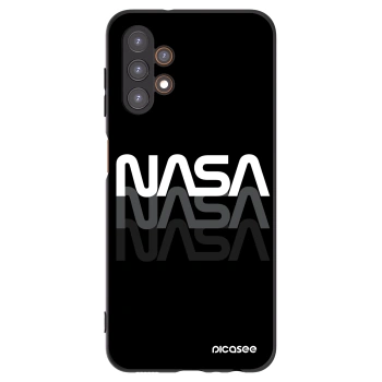 Picasee silikonski črni ovitek za Samsung Galaxy A13 4G A135 - NASA Triple