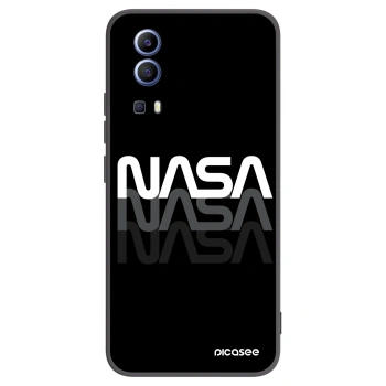 Picasee silikonski črni ovitek za Vivo Y52 5G - NASA Triple