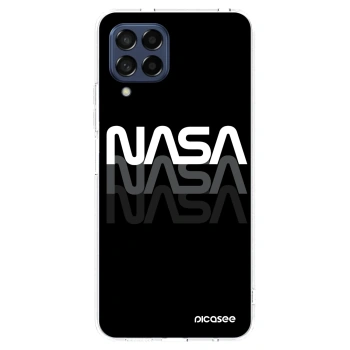 Picasee silikonski prozorni ovitek za Samsung Galaxy M53 5G - NASA Triple