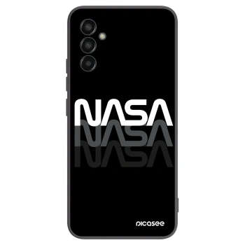 Picasee silikonski črni ovitek za Samsung Galaxy M13 M135F - NASA Triple