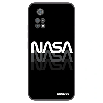 Picasee silikonski črni ovitek za Xiaomi Poco M4 Pro - NASA Triple