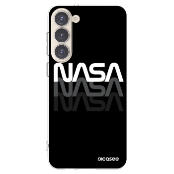 Picasee silikonski prozorni ovitek za Samsung Galaxy S23+ 5G - NASA Triple