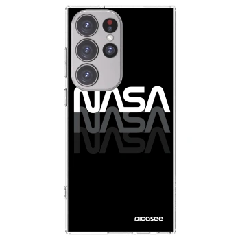 Picasee silikonski prozorni ovitek za Samsung Galaxy S23 Ultra 5G - NASA Triple