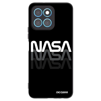 Picasee silikonski črni ovitek za Honor X8 5G - NASA Triple