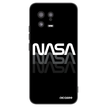 Picasee silikonski črni ovitek za Xiaomi 13 - NASA Triple
