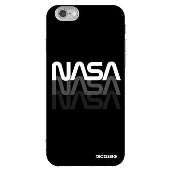 Picasee silikonski prozorni ovitek za Apple iPhone 6/6S - NASA Triple