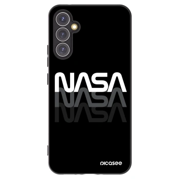 Picasee silikonski črni ovitek za Samsung Galaxy A34 5G A346B - NASA Triple