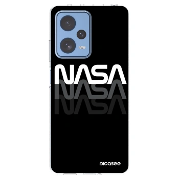 Picasee silikonski prozorni ovitek za Xiaomi Redmi Note 12 Pro 5G - NASA Triple
