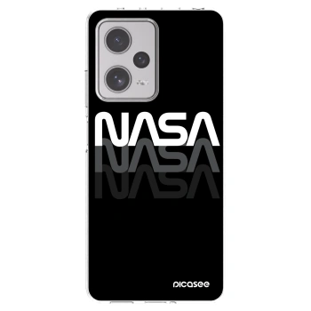Picasee silikonski prozorni ovitek za Xiaomi Redmi Note 12 Pro+ 5G - NASA Triple