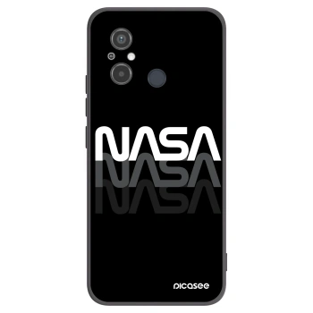Picasee silikonski črni ovitek za Xiaomi Redmi 12C - NASA Triple
