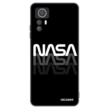 Picasee silikonski črni ovitek za Xiaomi Redmi Note 12S - NASA Triple