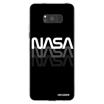 Picasee silikonski prozorni ovitek za Samsung Galaxy S8 G950F - NASA Triple
