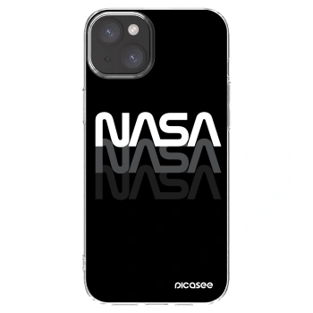 Picasee silikonski prozorni ovitek za Apple iPhone 15 Plus - NASA Triple