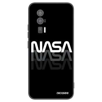 Picasee silikonski črni ovitek za Xiaomi Poco F5 Pro 5G - NASA Triple