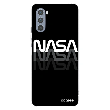 Picasee silikonski prozorni ovitek za Motorola Moto G62 - NASA Triple