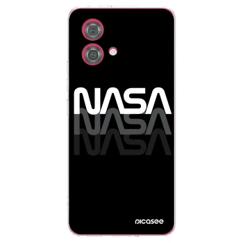 Picasee silikonski prozorni ovitek za Motorola Moto G84 5G - NASA Triple