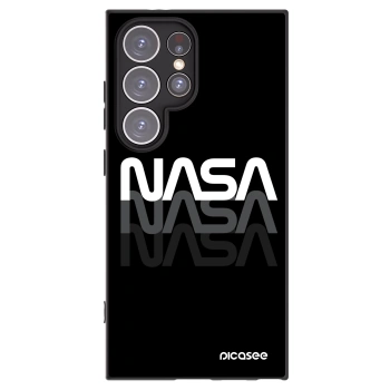 Picasee silikonski črni ovitek za Samsung Galaxy S24 Ultra S928B 5G - NASA Triple
