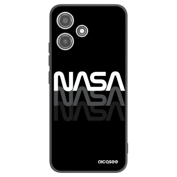 Picasee silikonski črni ovitek za Xiaomi Redmi 12 5G - NASA Triple